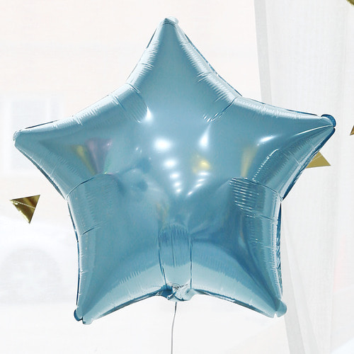 호일풍선(별_하늘) 19인치 / 파티풍선 풍선 생일파티풍선