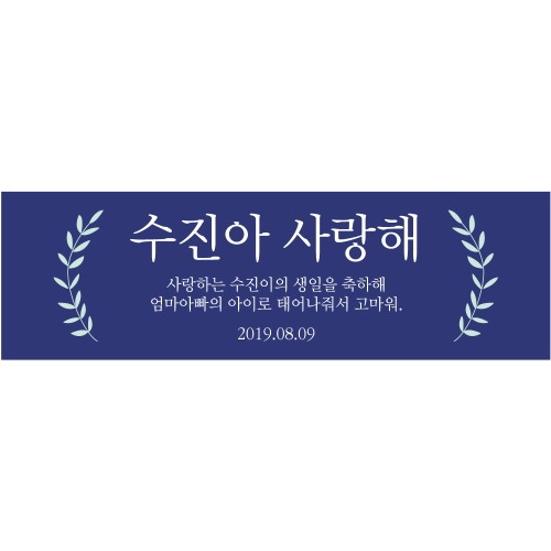 B1629 현수막 / 기념일현수막 축하파티 생일